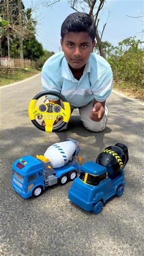 Remote Control 2 Cement Mixer Truck Unboxing 🔥