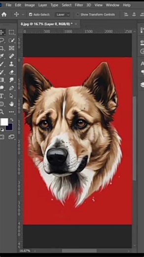 Removing Background in Photoshop #shorts
