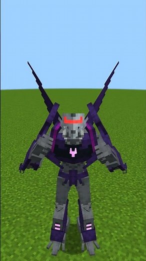 New Transformers mod in Minecraft