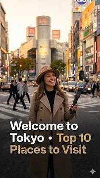 Top 10 Best Places to Visit in Tokyo Ultimate Japan Travel Guide 🇯🇵 #shortsfeed #travel #shorts