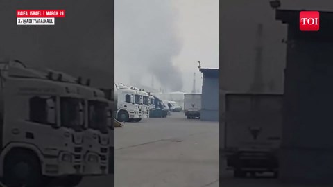 Iran's most sustained single-day assault on Israel, refinery set ablaze, houses damaged