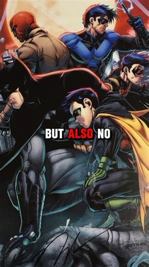 Is Batman the master the Robins just can't surpass? #shorts