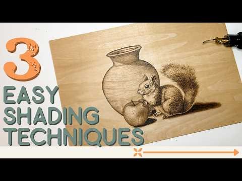 How to Shade with a Wood Burner 3 Beginner Friendly Techniques