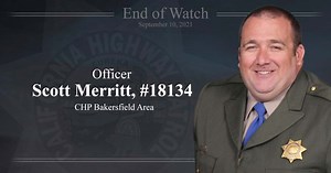 Community honors CHP officer Scott Merritt