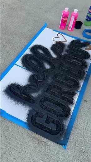 Home Decor DIY: Crafting a Heartfelt 'Hello Gorgeous' Doormat