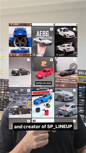 Just launched my Patreon! You'll find there PDF instructions of custom LEGO cars and sneak peeks!