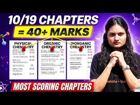 🔥 KCET Chemistry Most Scoring Chapters | 9 Chapters = 35+ Marks 🚀