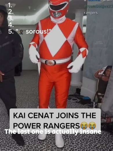 Top Streamer Moments Featuring Kai Cenat and Power Rangers