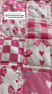 Replying to @erin the final part to my baby quilt tutorial 😋 this is the easiest way to bind a quilt! Video by Katelyn #quiltingtutorial #sewingtutorial #bindingtutorial #sewingforbeginners #howtostartquilting less | Rebecca Pierce
