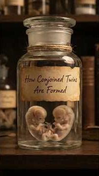 How Conjoined Twins Form (Incomplete Embryo Split) #twins #pregnancy #pregnancytips