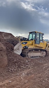 734K views · 12K reactions | A CAT 973D track loader handling crushed demolition waste from a former paper mill. A ramp was put up and down the side of the crushed material to allow trucks to drive straight up and down without having to manoeuvre on the material leaving the CAT to remove the bulk of the material. | RPA Media | Facebook