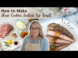 Slow Cooker Sirloin Tip Roast Recipe