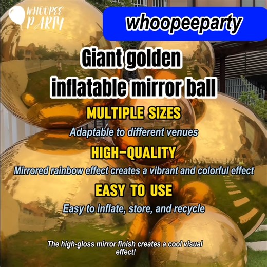 WhoopeeParty on Instagram: "✨ Be the Talk of the Party: Elite-Grade Decor for Less ✨ Your event space dazzles with light-reflecting mirror balls. Guests are taking selfies, the atmosphere is electric, and everyone is asking, “Who did your amazing decor?” You smile, knowing you achieved this effortlessly with the Whoopee Party complete set. Now, you can create these unforgettable #InstaMoments too. This is the same premium setup chosen by top event planners for weddings, birthdays, and VIP corpor