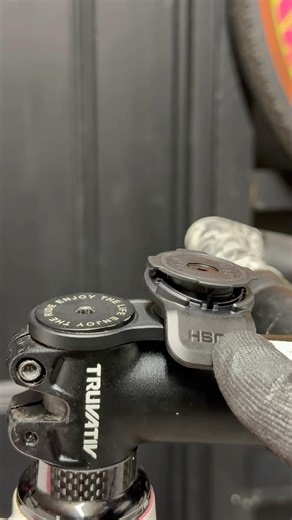 Quad Lock Stem Cap Mount Installation