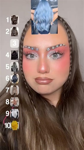 ranking different hair colors from 1-10 #shorts