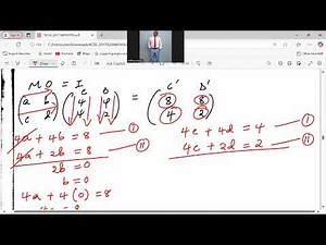 KCSE 2018, MATRICES AND TRANSFORMATIONS