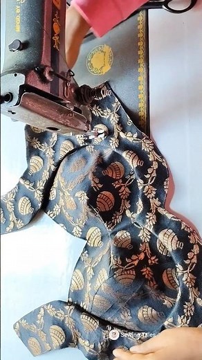 very easy madhubala blouse design tutorial for beginners ‪@Sewingtales‬ #shorts #shortsfeed #viral