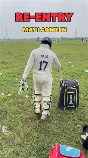 GoPro Saro | Back After Injury -Re-Entry 🏏❤️ . . . . . . . . #CricketComeback #ReturnStronger #BackFromInjury #CricketReEntry #ComebackSeason... | Instagram