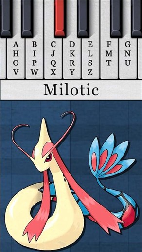 Feebas and Milotic turned into a musical jingle! #pokemon #piano #jingle
