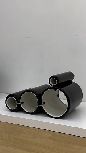 Product.Only on Instagram: "The Tube chair, designed by Joe Colombo for Flexform in 1969, consists of four hollow cylinders. This chair was an early representation of ready-made furniture, allowing users to purchase it as is. The four tubes are designed to nest within each other for easy storage, and they can be configured into 16 different chair arrangements, offering users the flexibility to choose their preferred final form.⁣ •⁣⁣ 🎥 by @carefullypicked⁣ •⁣⁣ •⁣⁣ •#Product_Only #design #product