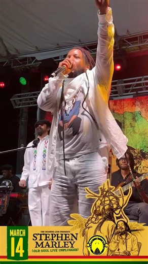 Stephen Marley Live Performances at Jo Mersa Marley Celebration Concert Kingston Jamaica