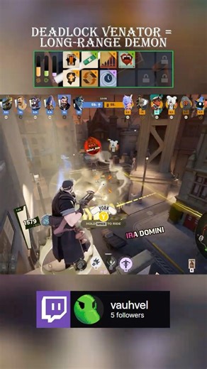 Deadlock Venator = Long range DEMON | #vauhvel on #Twitch #deadlock #eesti #venator #sniper
