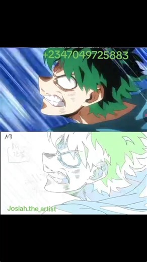 how to animate with your phone( it's easy) #2danimation #animationtutorial #myheroacademia #course