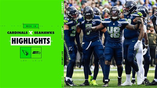 Seahawks' Best Defensive Plays From 2-TD Game Against The Cardinals | 2025 Week 10