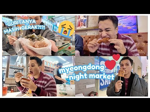 24 JAM MAKAN JAJANAN DI KOREA!