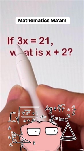 10K views · 57 reactions | #reelschallenge #challenge #ThinkSmart #brainteasers #reels #knowledgeispower #fblifestyle | Mathematics Ma'am | Facebook