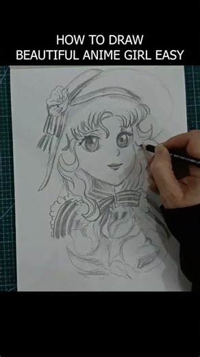 How to draw Candy Candy Easy #shorts #animeart #candyanime