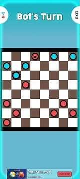 today I play two players game checkers in hard mode 😈🎮