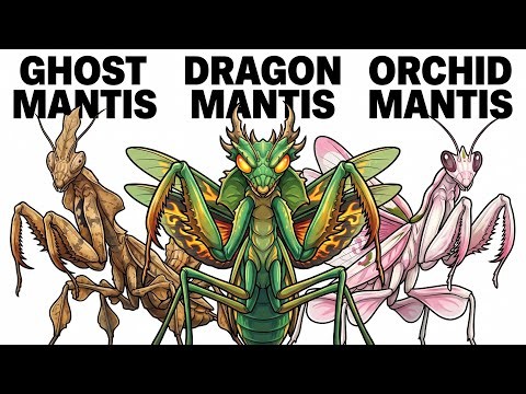 Every Unique Mantis Species Explained in 5 Minutes |