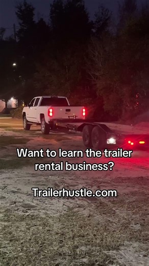 Learn how to rent trailers and start your own side hustle! Join the Trailer Hustle community!