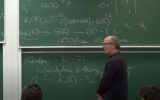 代数K理论与母题上同调 From algebraic K-theory to motivic cohomology and back--Marc Levine