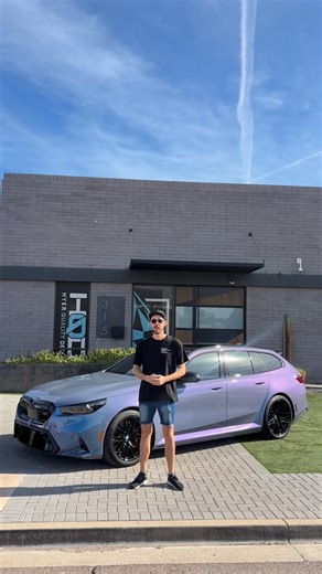 HQD on Instagram: "This M5 Touring is looking fantastic wearing @stek.usa Dyno Prism PPF! Not only does it look awesome, but it’s fully protected now!"