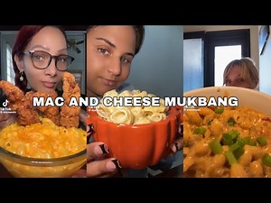Some of the best mac and cheese tiktok mukbangs | COMPILATION