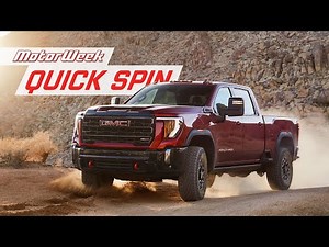 2024 GMC Canyon AT4X & Sierra 2500 HD AT4X AEV Editions | MotorWeek Quick Spins