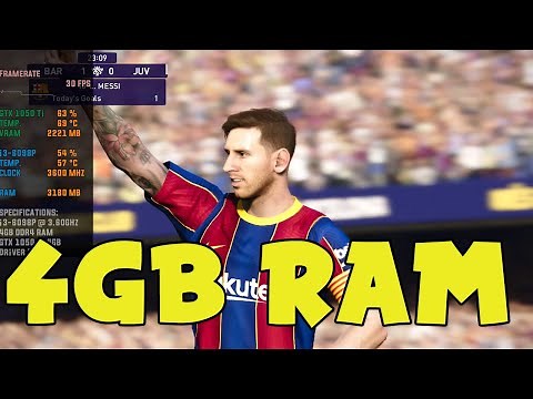 PES 2021 on 4GB RAM (eFootball PES 2021 tested)