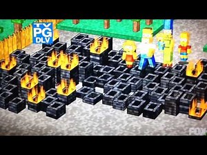 The Simpsons Minecraft Intro (Couch Gag)
