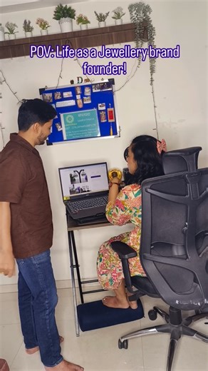 Sampatprada™ AD | American Diamond Necklace, Earrings, Pendants on Instagram: "Life as a jewellery brand founder isn’t glamorous every day. It’s early shoots, late-night edits, packing orders, fixing website issues, learning marketing from scratch… and waking up to do it again because the vision matters. It’s building something that didn’t exist before — and trusting yourself even on the slow days. This journey is hard, but it’s mine. And I’m showing up for it. #InstaReelit #Reelit #InstaGood #S