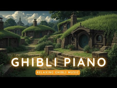Studio Ghibli Instrumental Piano Collection - Perfect Background Music for Relaxation