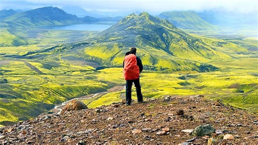 I Hiked Day 2 of Iceland’s Laugavegur Trail | Through the Mist and Rivers
