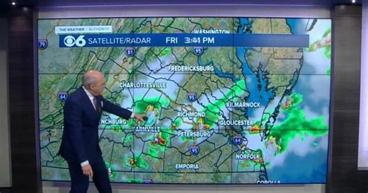Recap of storms that rolled through Virginia Friday