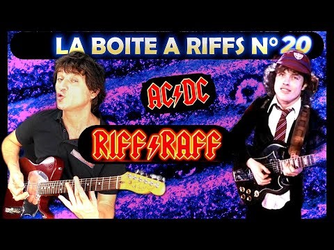 RIFF RAFF (AC/DC) Tuto Guitare