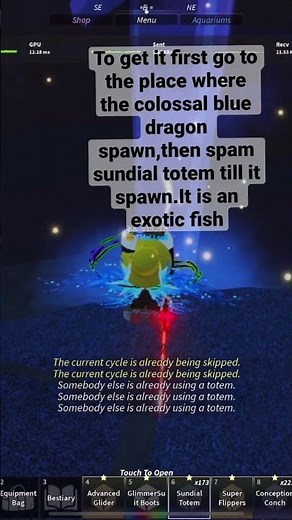 How to Unlock Crimson door in luminescent cavern.Step by step #roblox #fisch