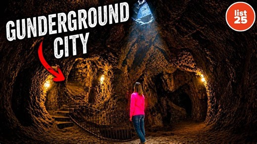 25 mysterious discoveries found deep underground