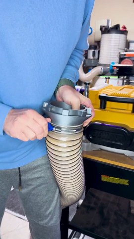 Magnetic Twist-lock Dust Collection Connectors: 4"/2.5" Woodshop Hose Adapter - Etsy