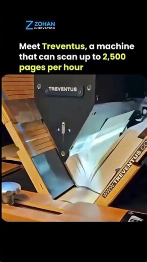 Meet Treventus ScanRobot — Digitizing 2,500 Pages Per Hour! 📚⚡