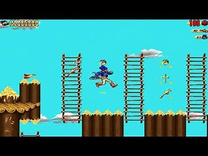 Captain Claw Walkthrough - Level #2 - The Battlements